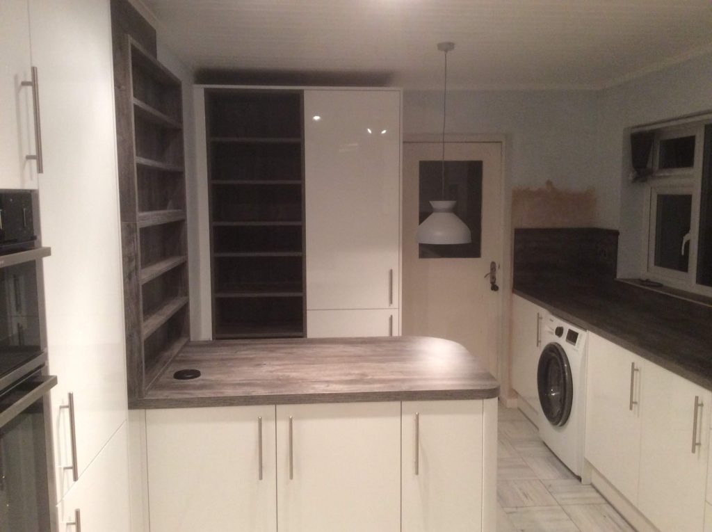 Kitchen shelving