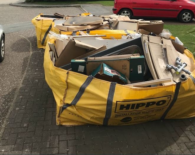 grab-bag Expect rubbish to be stored and removed